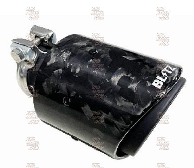 Blitz Nur-Spec Custom Edition Muffler Exhaust System Forged Carbon